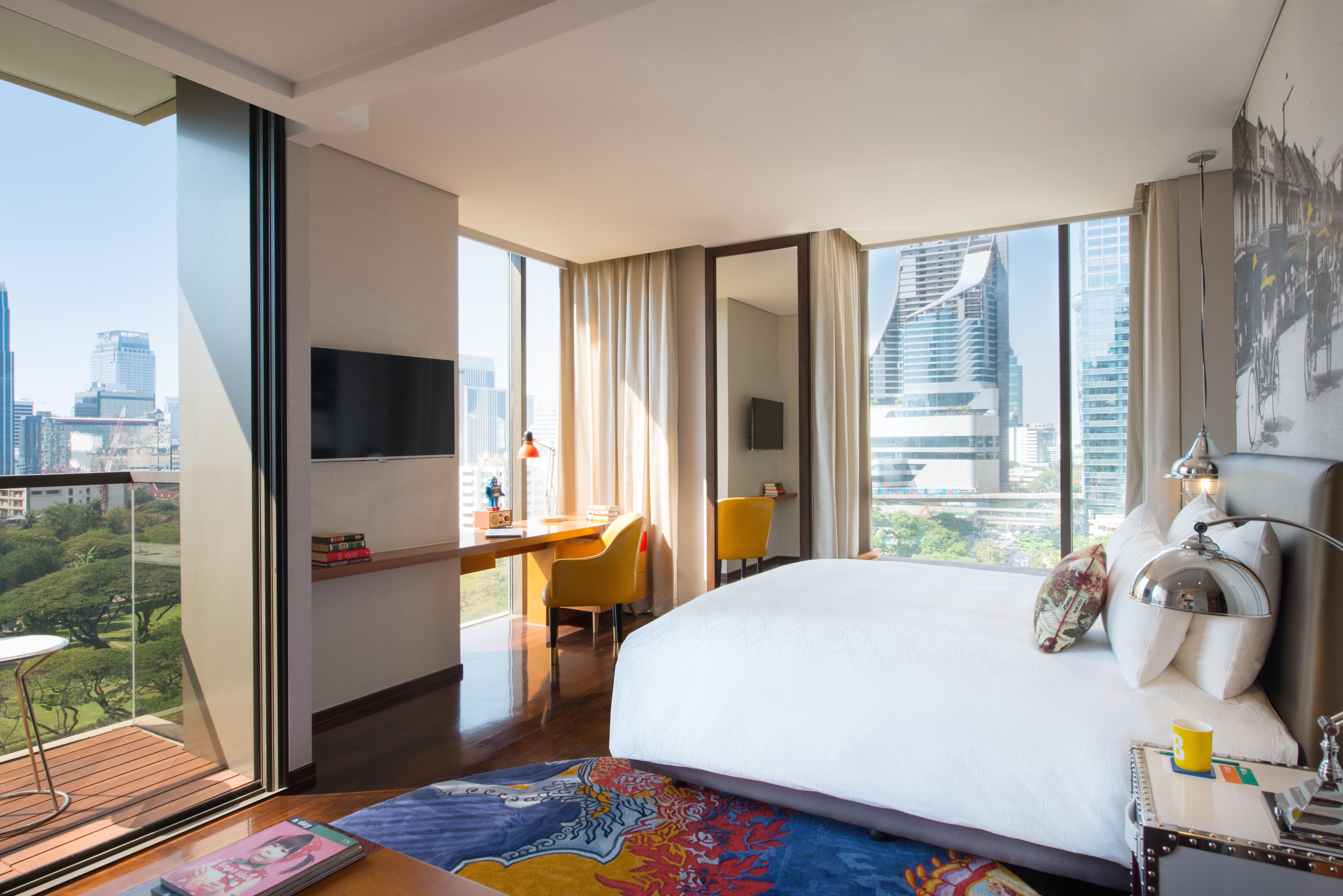 Hotel Indigo Bangkok Wireless Road By Ihg Kültér fotó Deluxe Room