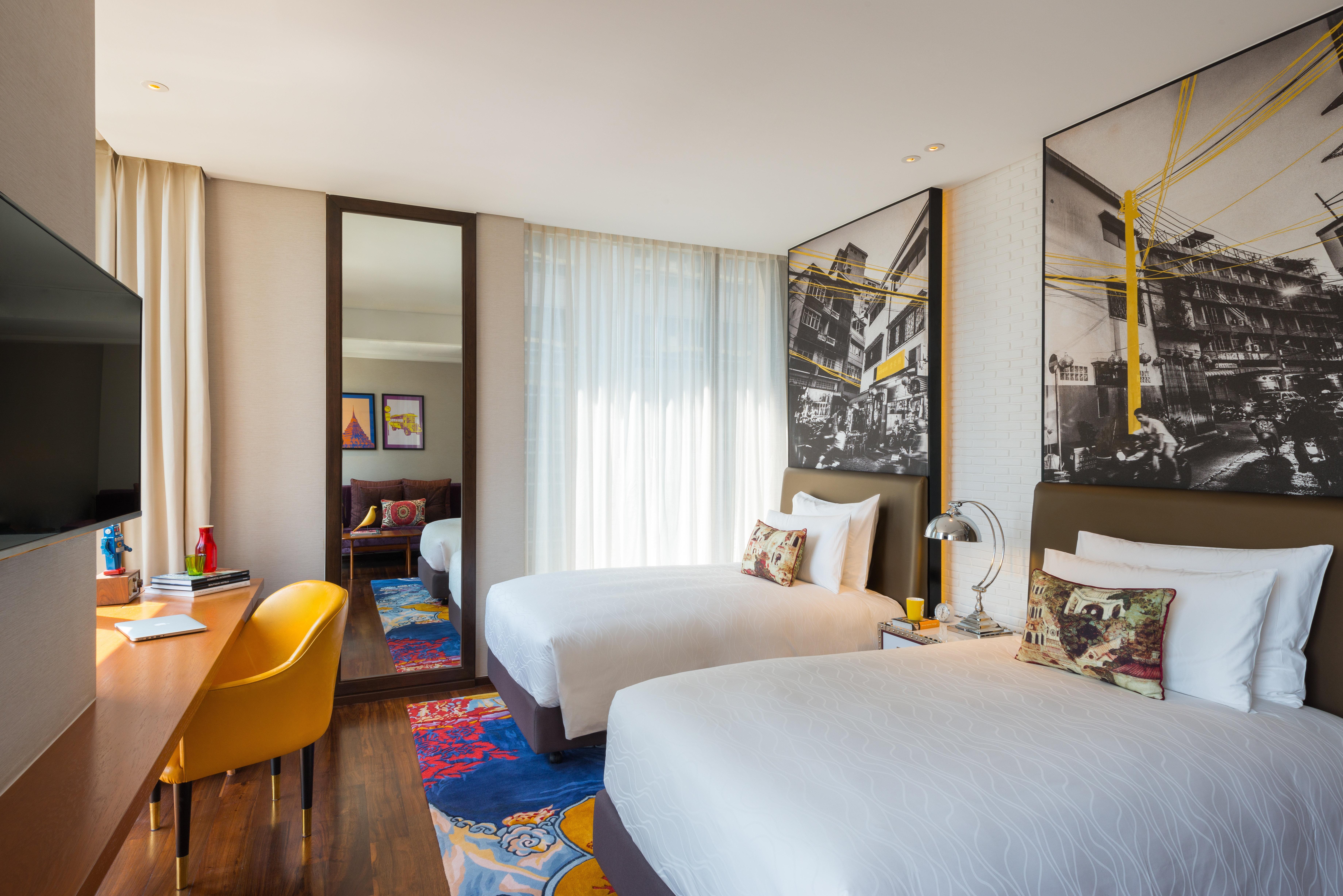 Hotel Indigo Bangkok Wireless Road By Ihg Kültér fotó Deluxe Room