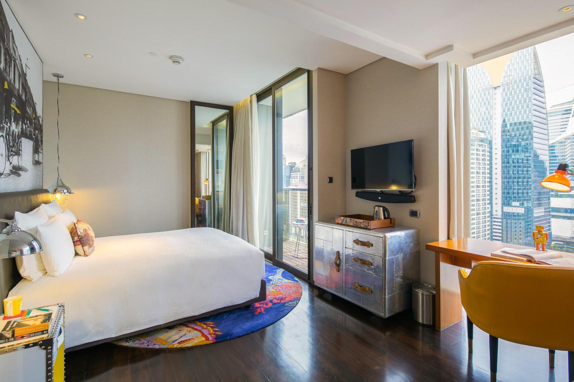 Hotel Indigo Bangkok Wireless Road By Ihg Kültér fotó Deluxe Room