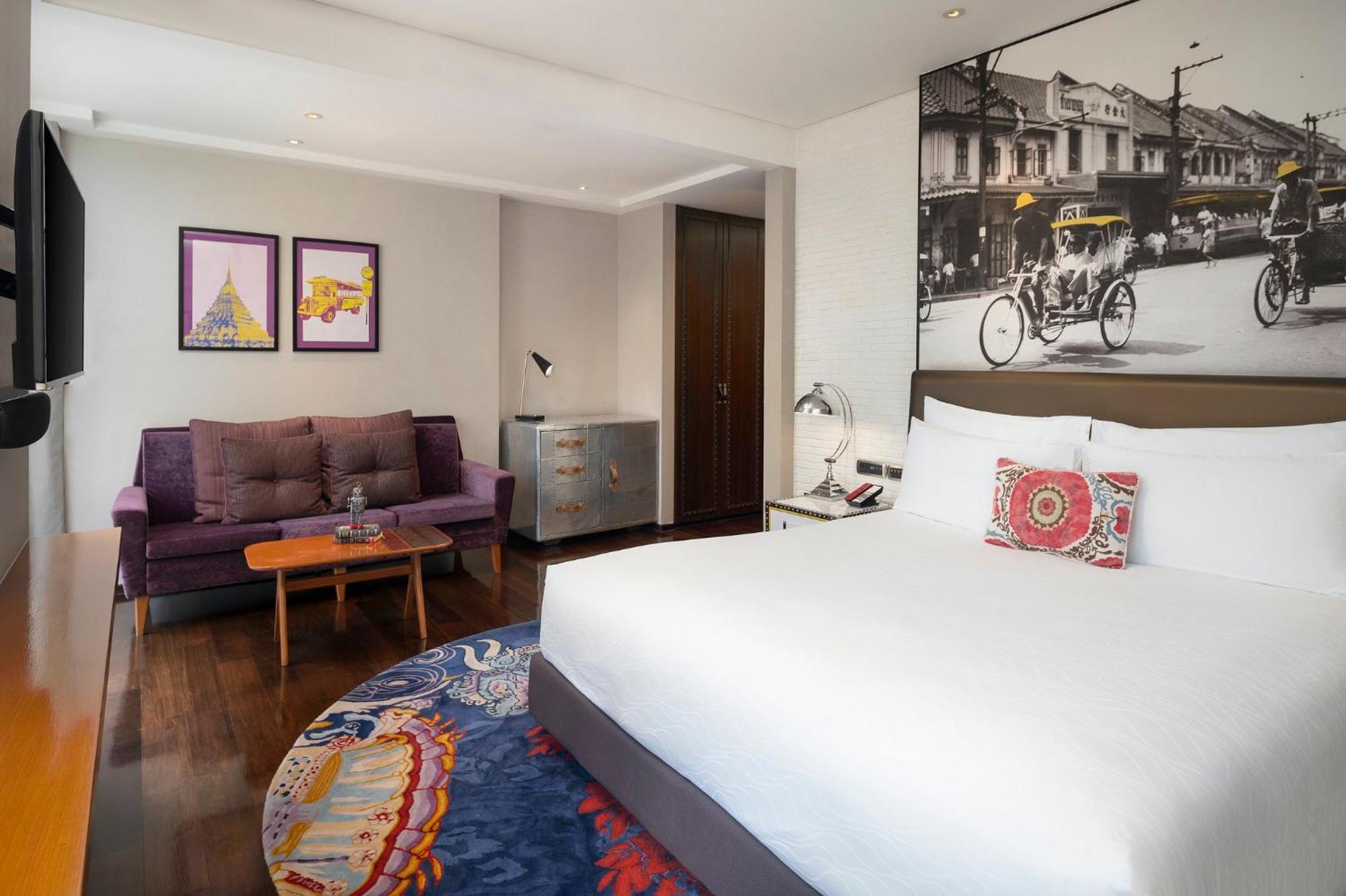 Hotel Indigo Bangkok Wireless Road By Ihg Kültér fotó Deluxe Room
