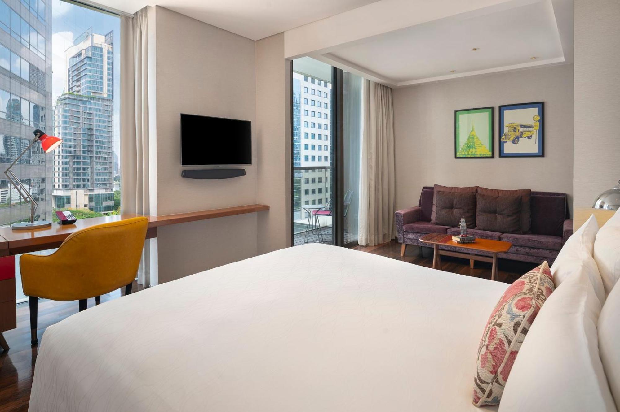 Hotel Indigo Bangkok Wireless Road By Ihg Kültér fotó